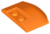 LEGO Plates (modified) - wedge 3 x 4 x 2/3 (triple curved)