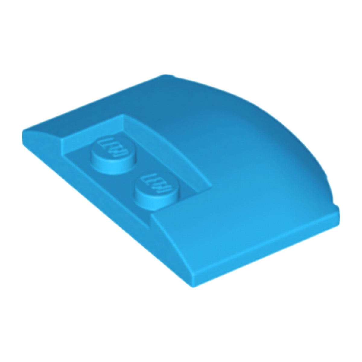 LEGO Plates (modified) - wedge 3 x 4 x 2/3 (triple curved)