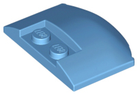 LEGO Plates (modified) - wedge 3 x 4 x 2/3 (triple curved)