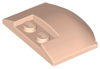LEGO Plates (modified) - wedge 3 x 4 x 2/3 (triple curved)
