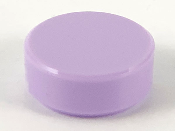 LEGO Tiles (modified) - 1 x 1 (rounded)