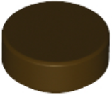 LEGO Tiles (modified) - 1 x 1 (rounded)
