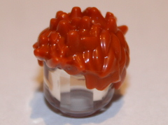 LEGO Minifigure Accessories, Hair with tips