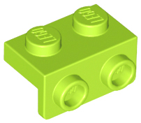 Lego plates (angle) - 1 x 2 on 1 x 2