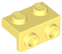 Lego plates (angle) - 1 x 2 on 1 x 2