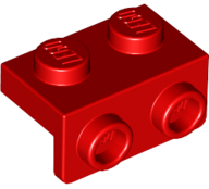 Lego plates (angle) - 1 x 2 on 1 x 2