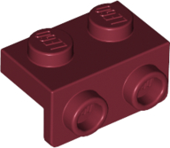 Lego plates (angle) - 1 x 2 on 1 x 2