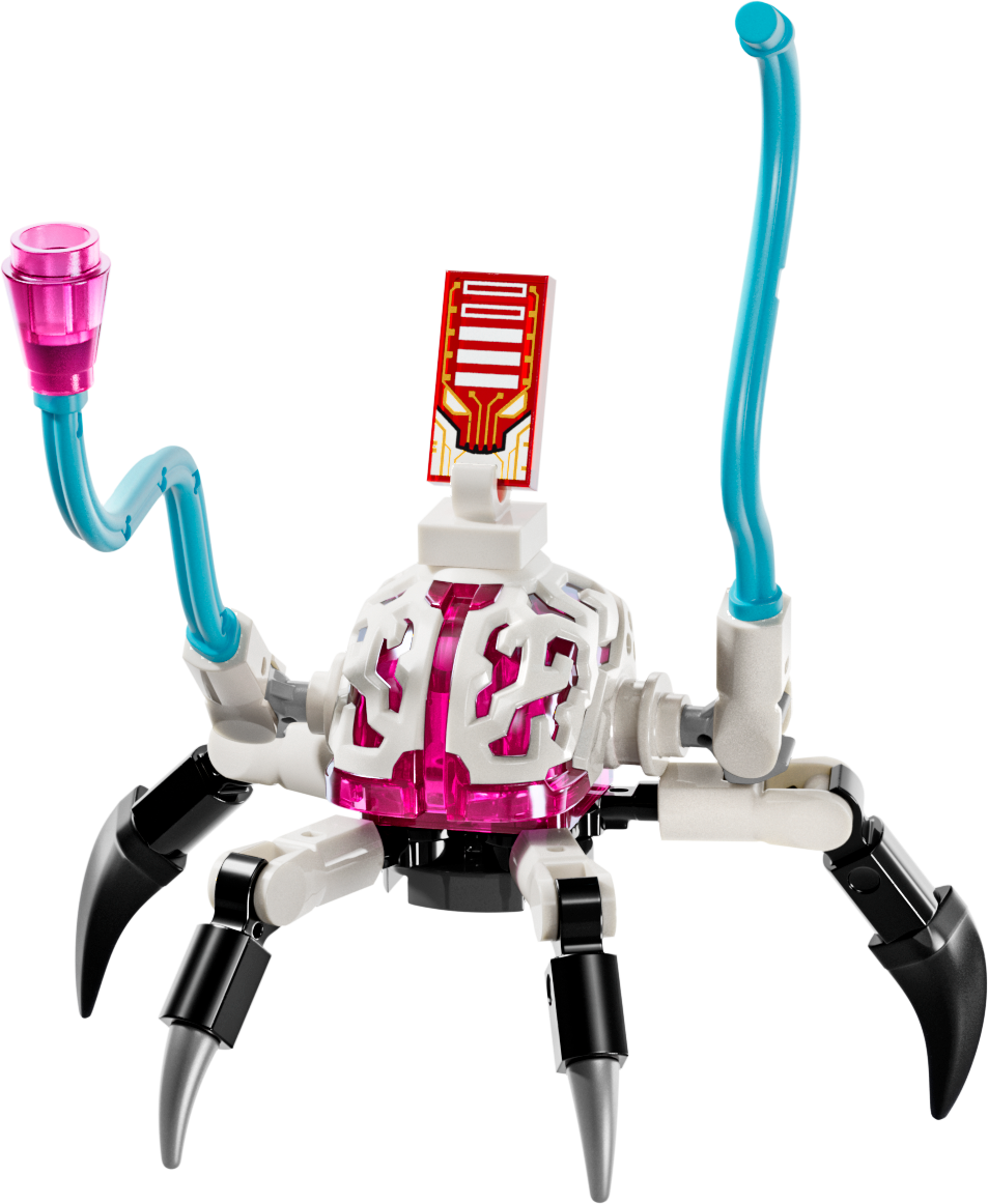 LEGO Minifigur Cyber Brain Spider - 4 Legs – Dreamzzz (drm070) – neu