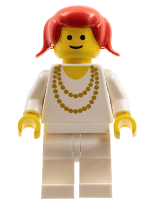 LEGO Minifigur Classic - Knights Tournament Princess with Necklace (cas076)