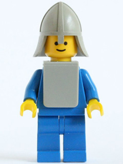 LEGO Minifigur Classic - Yellow Castle Knight Blue (cas082a)