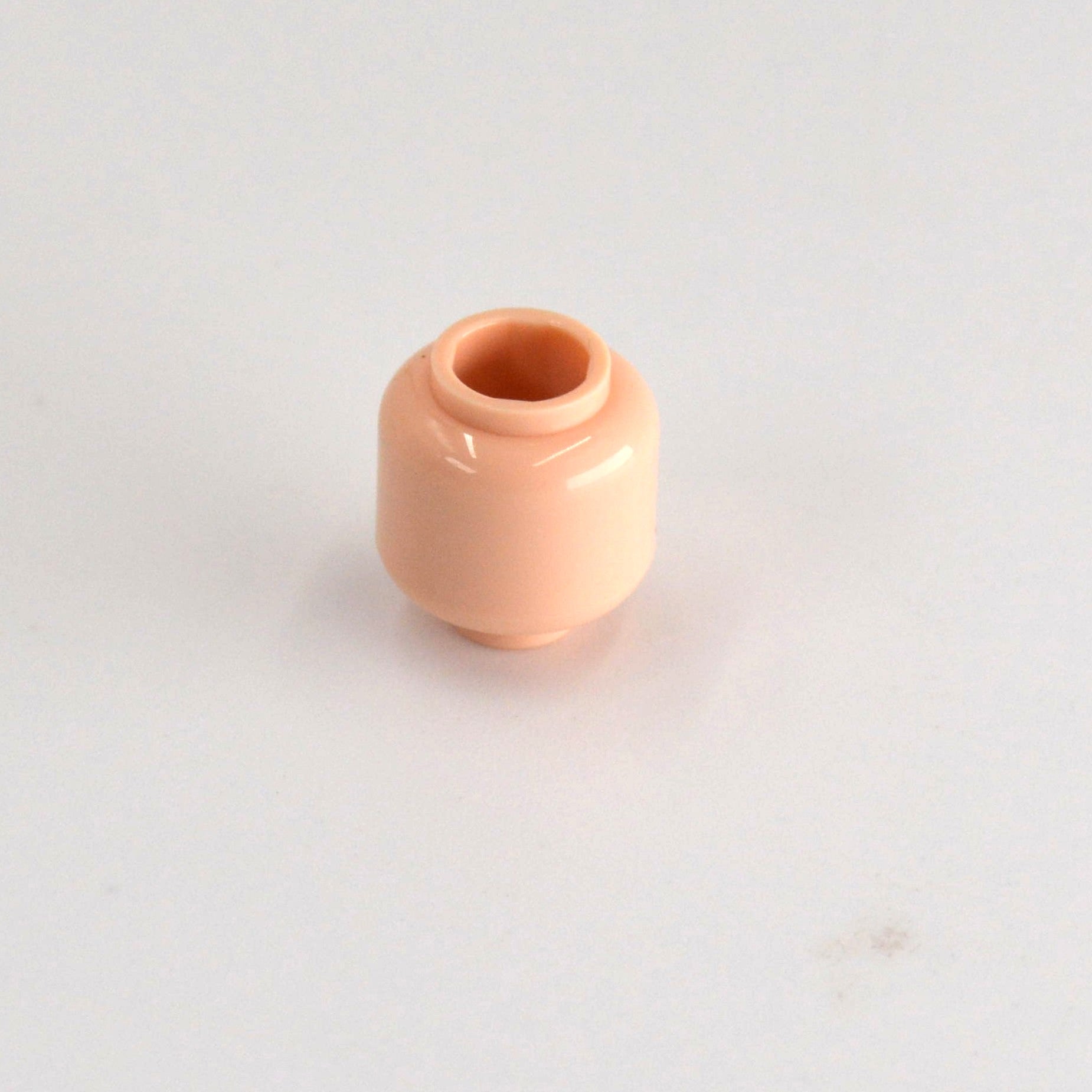 LEGO Minifigure, Kopf (einfach) - hohl Noppe (3626) – Farbe wählbar – 9 Farben