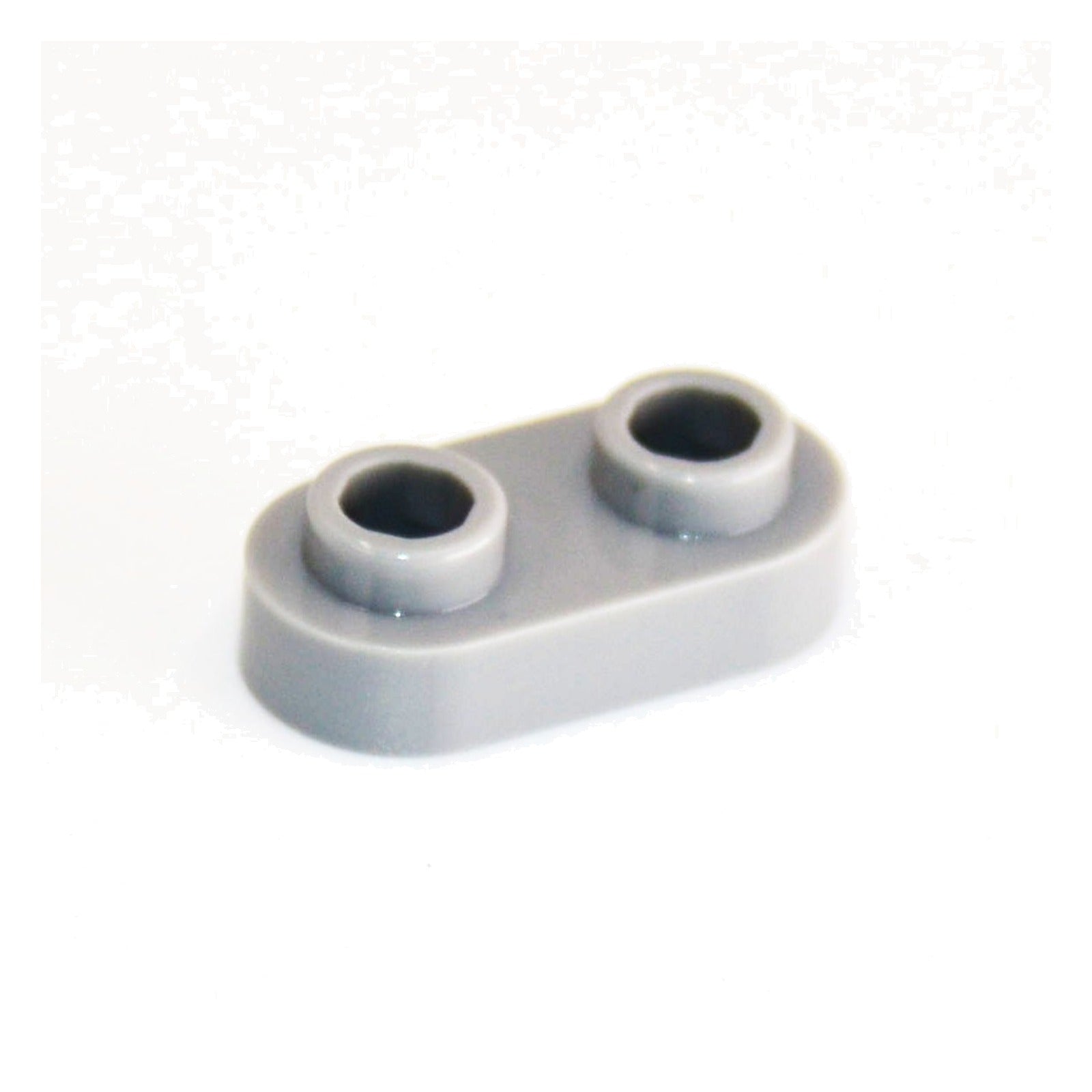 LEGO Platte modifiziert 1 x 2 abgerundet mit 2 offenen Noppen (35480)