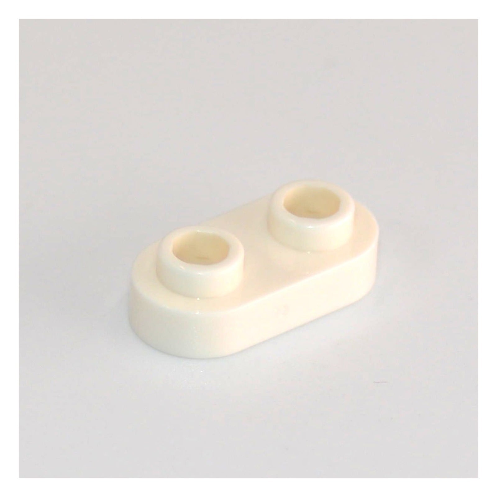 LEGO Platte modifiziert 1 x 2 abgerundet mit 2 offenen Noppen (35480)
