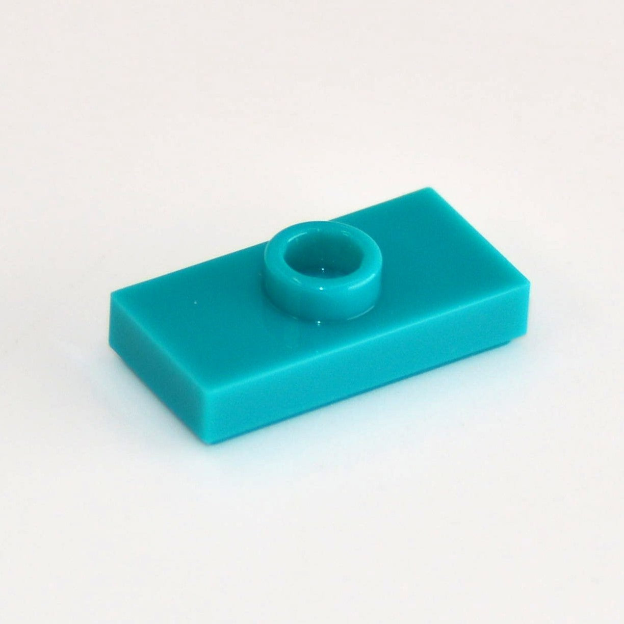 LEGO Plates (modified) - 1 x 2 with 1 stud and lower stud holder