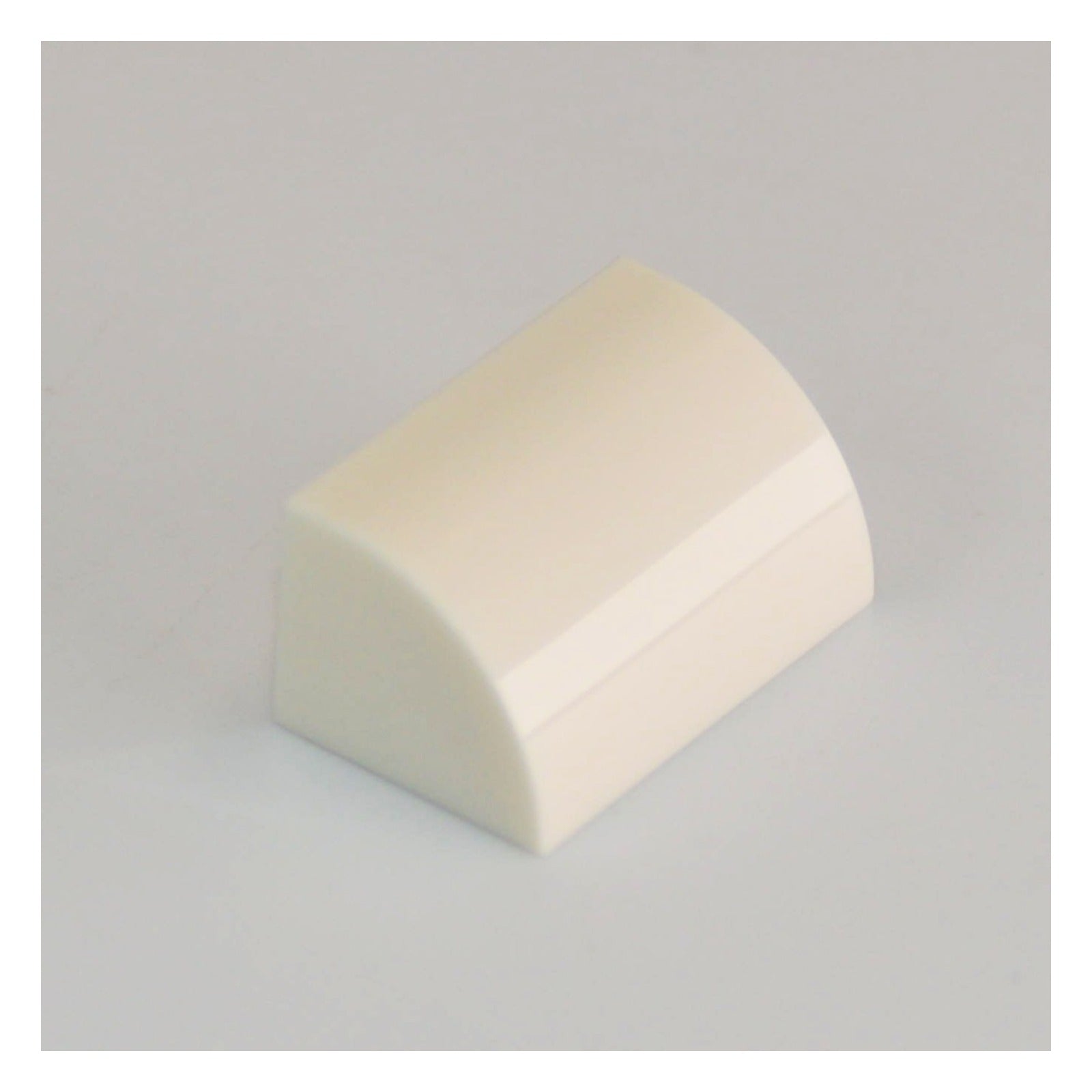 LEGO Brick modified 1 x 2 x 1 without knobs, curved top (37352)