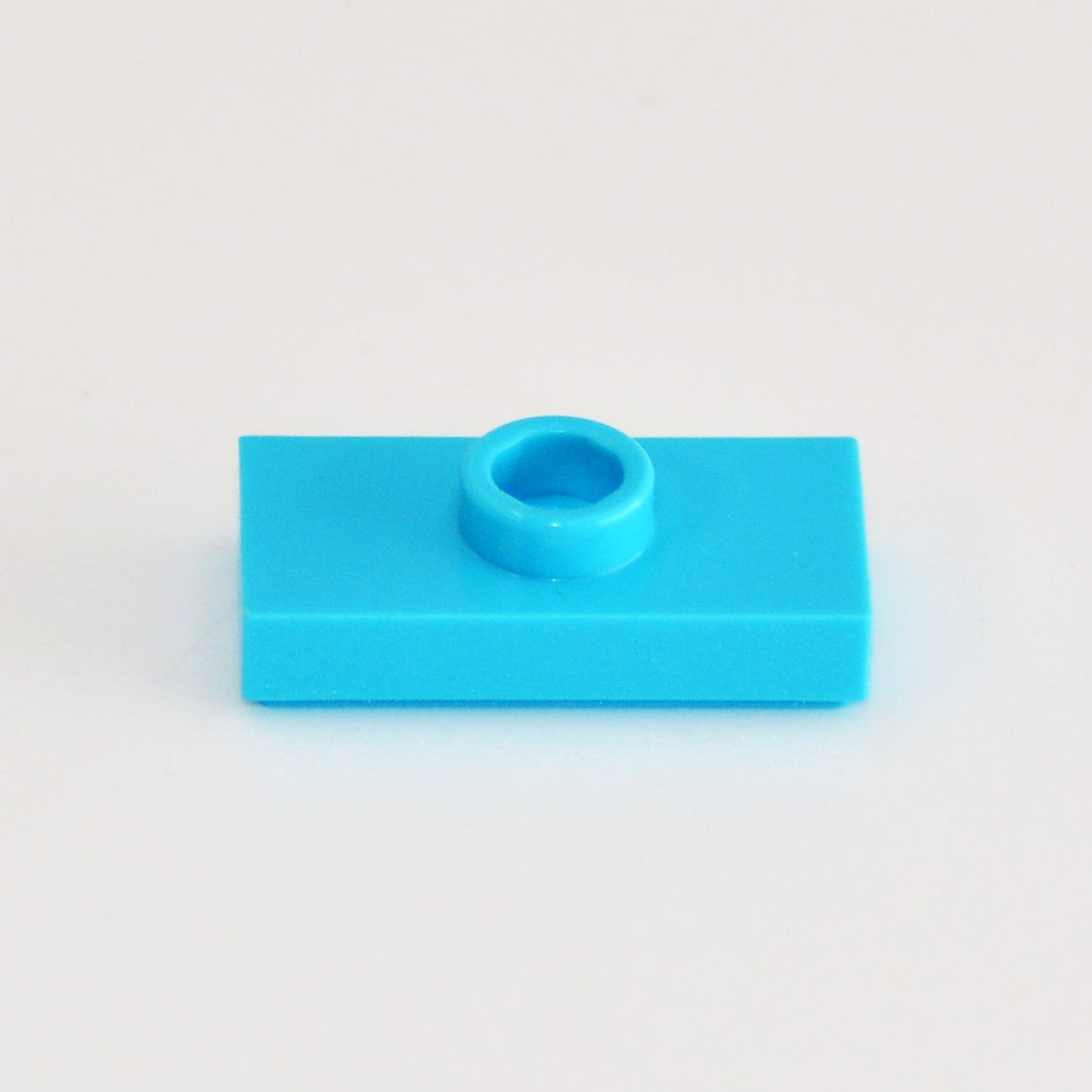 LEGO Plates (modified) - 1 x 2 with 1 stud and lower stud holder