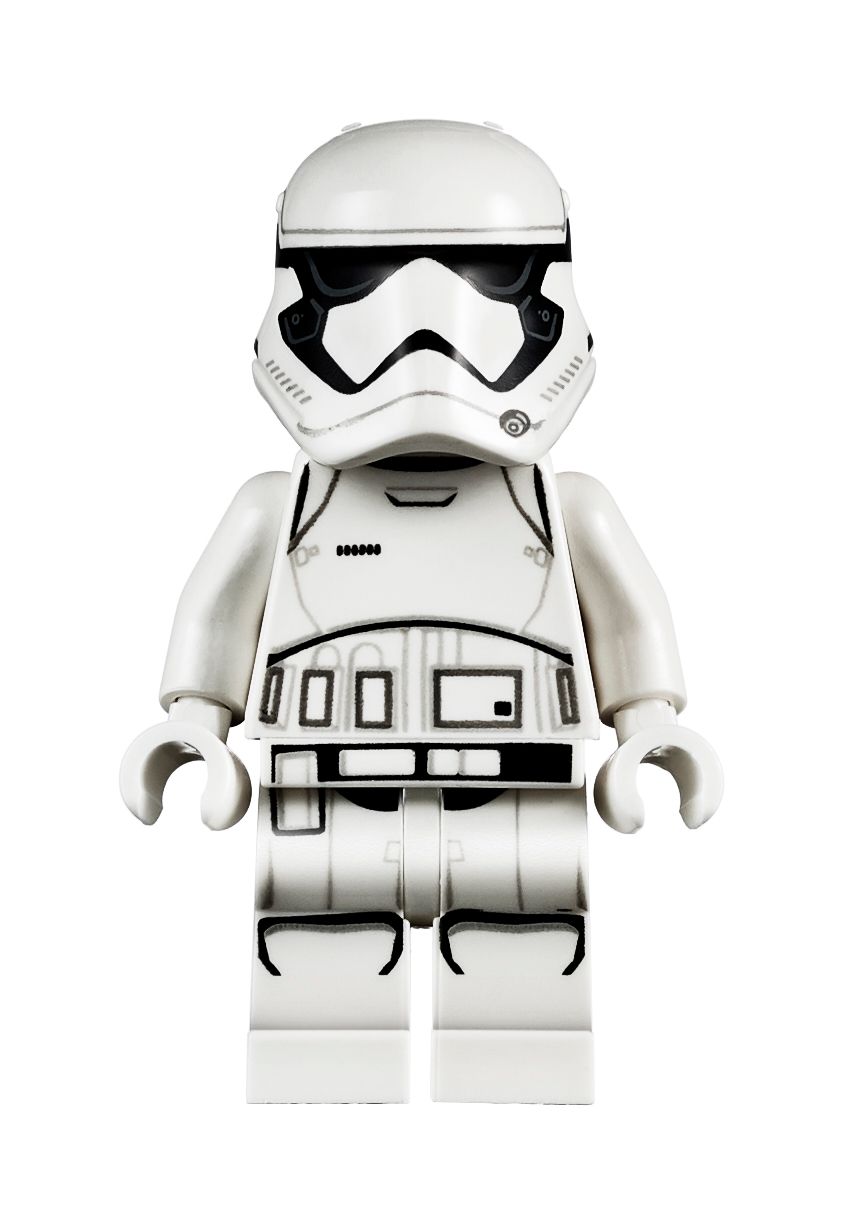 LEGO Minifigur First Order Stormtrooper (Rounded Mouth Pattern) (sw0667) – neu
