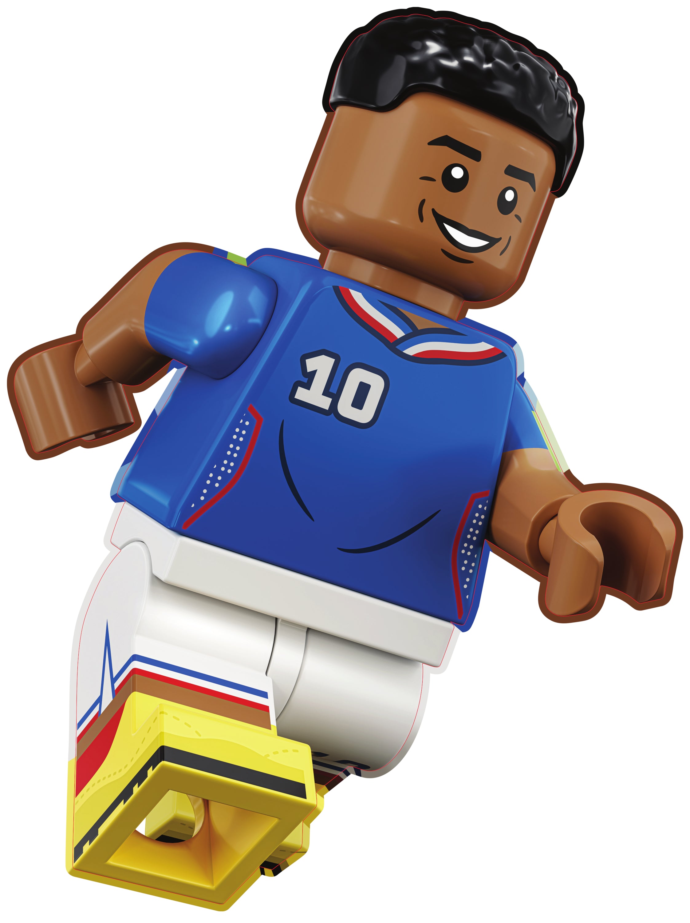 LEGO Minifigur Kylian Mbappé {Mbappe} (edi004)