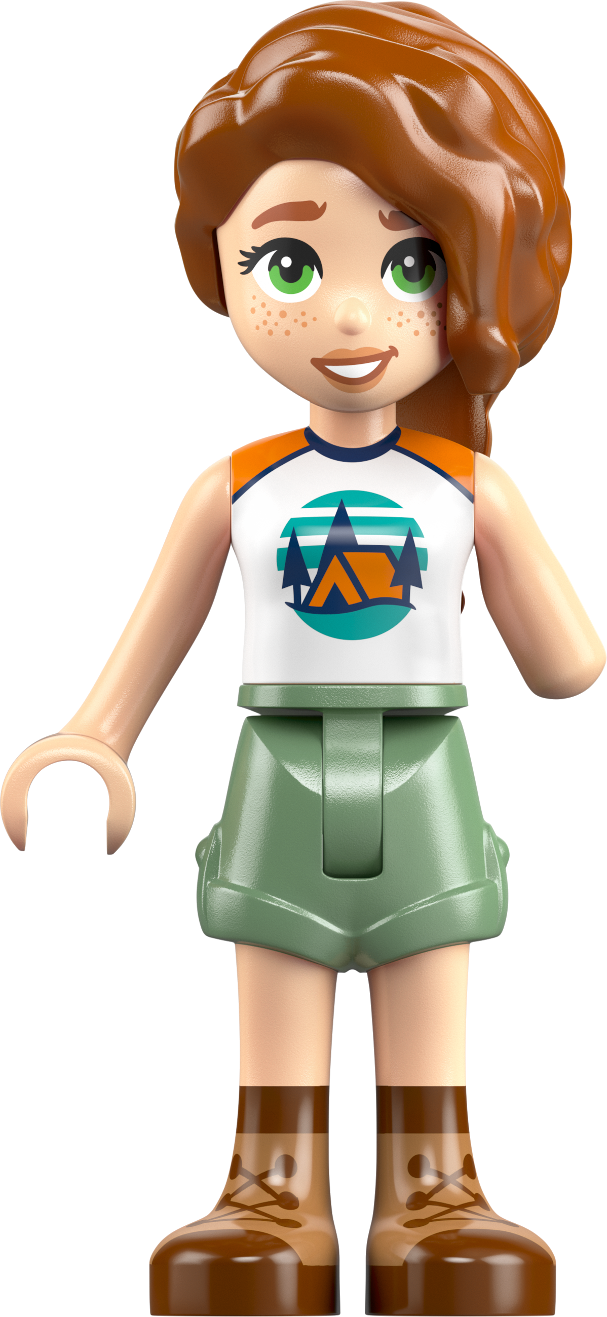 LEGO Minifigur Friends Autumn: Girl with Prosthetic Hand (frnd0737) – neu
