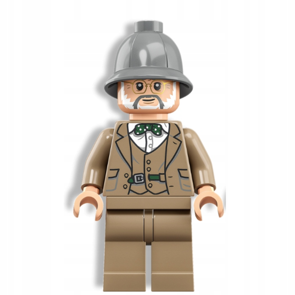 LEGO Minifigur Professor Henry Jones – Indiana Jones (iaj047) – neu