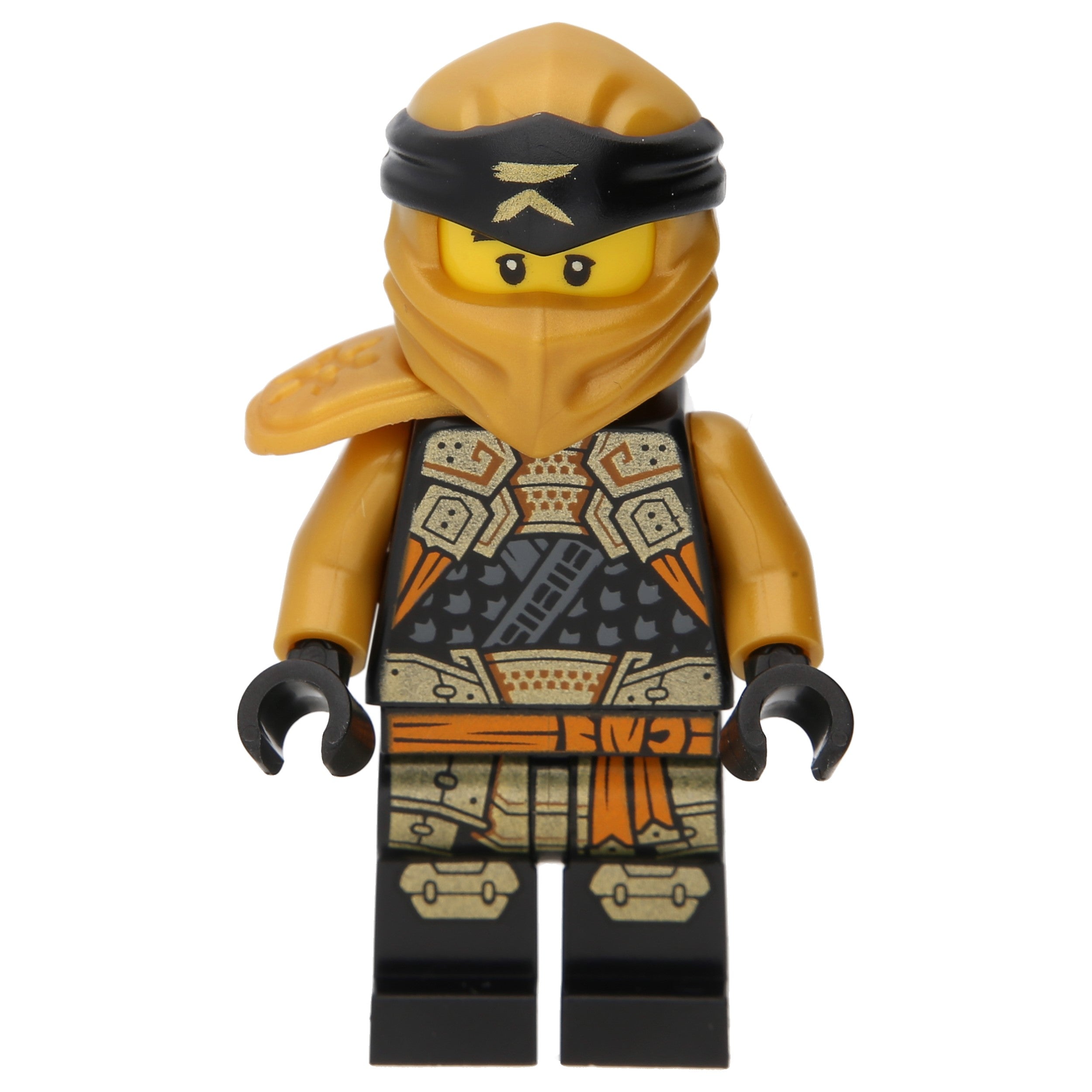 LEGO Minifigur Cole (Golden Ninja) - Crystalized – Ninjago (njo758) – neu
