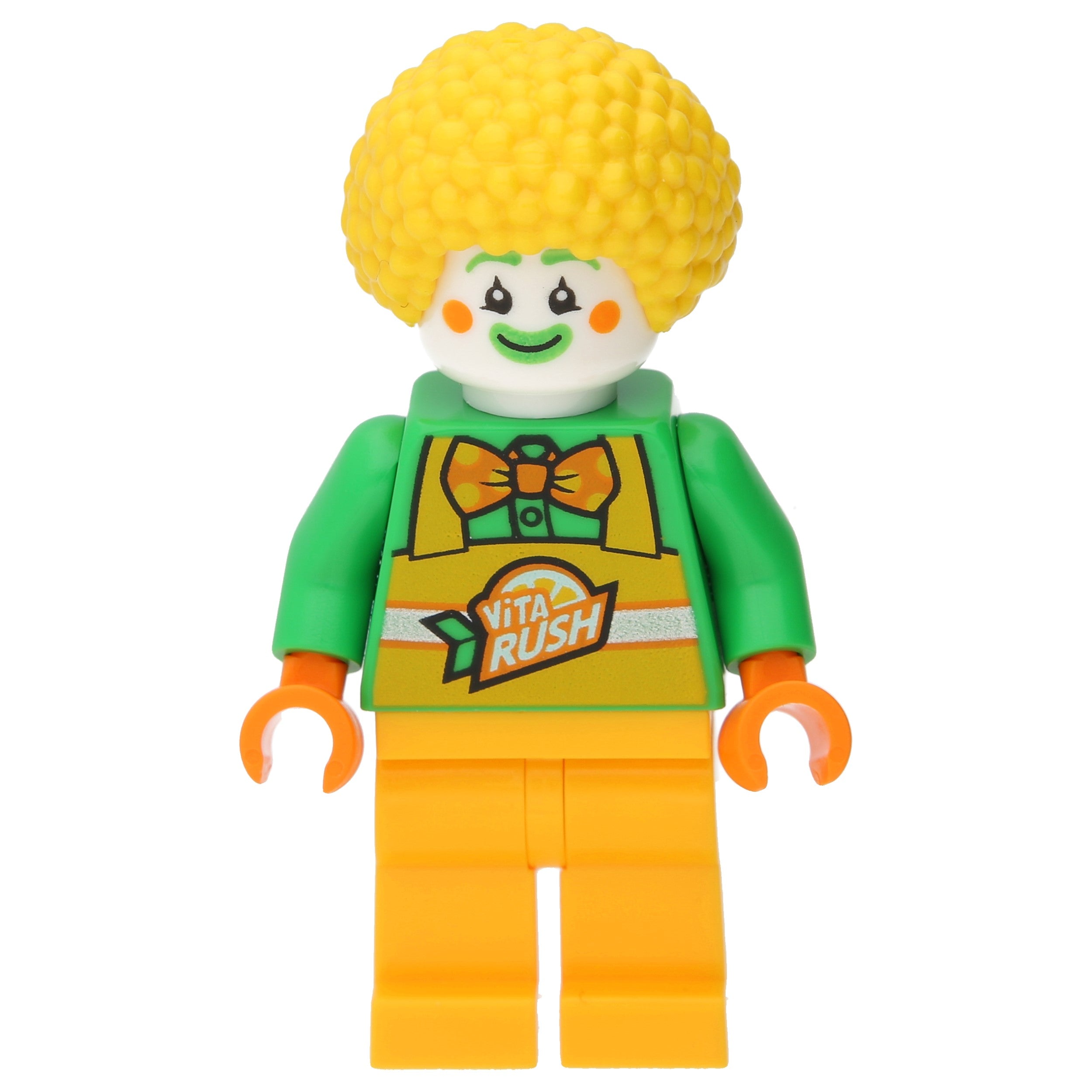 LEGO City Minifigure - Citrus the Clown (yellow hair)