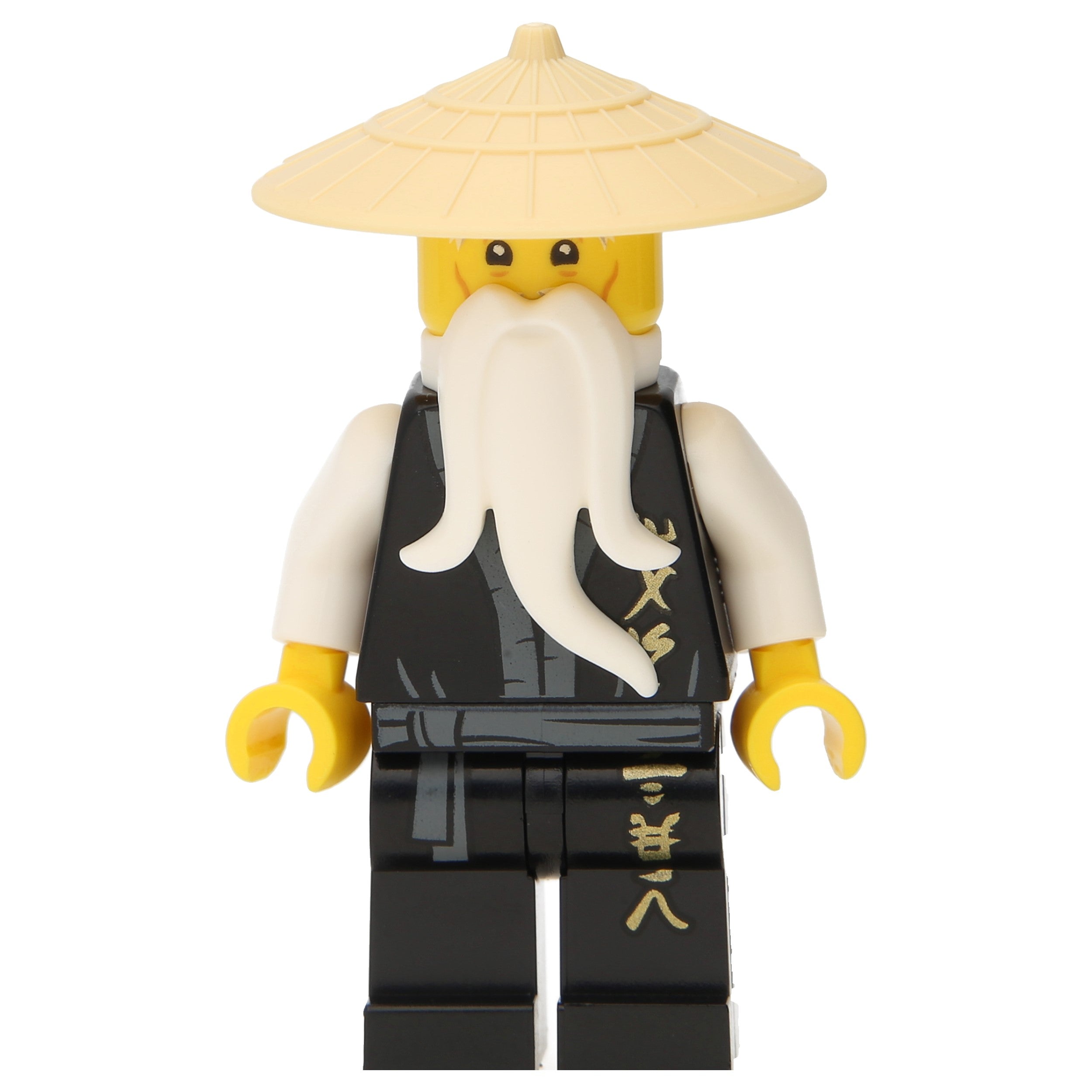 Wu NEW Lego Ninjago Sensei Wu MINIFIG HEAD Ninja Master w/White