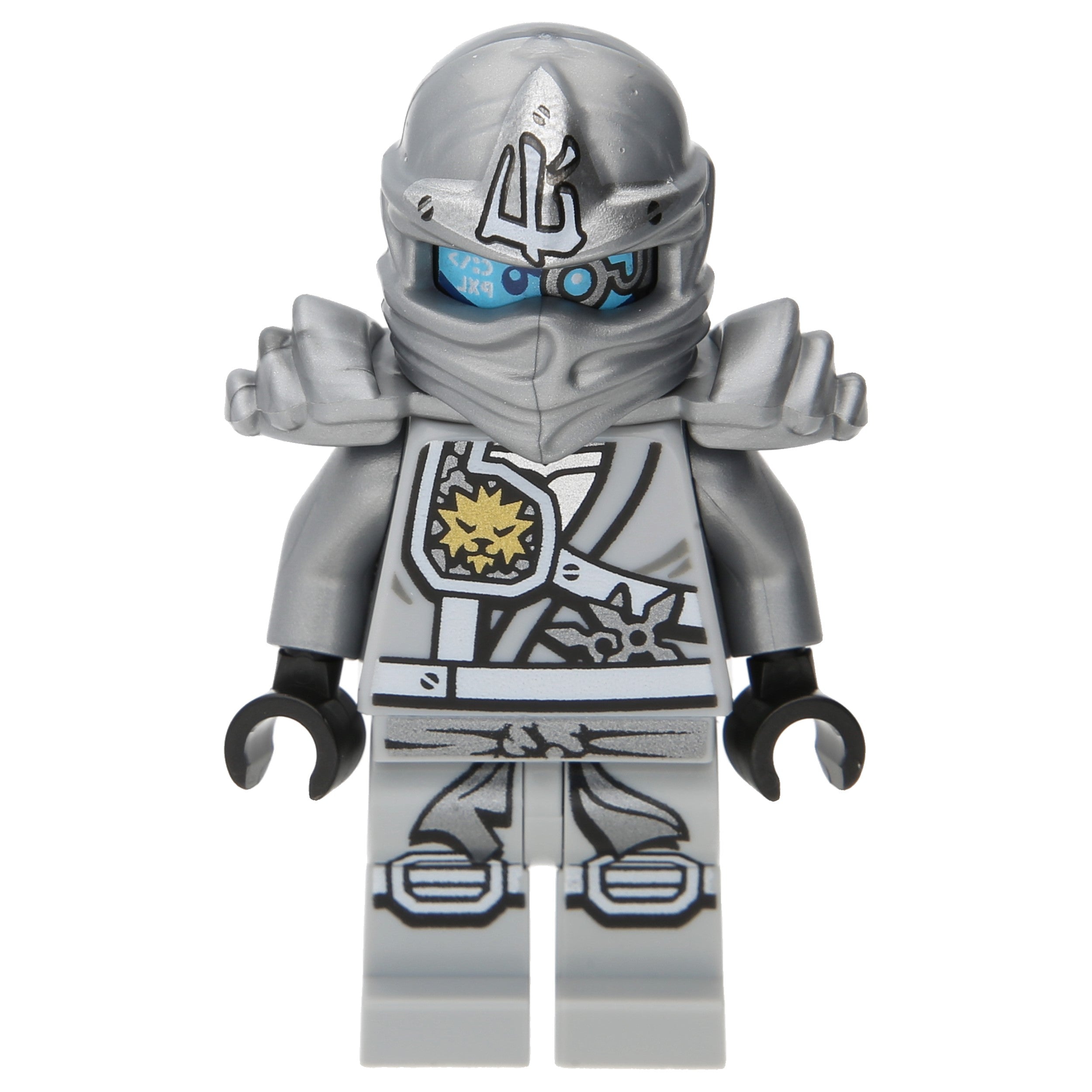 LEGO Ninjago Minifiguren - Titan Ninja Zane mit Schwertscheide