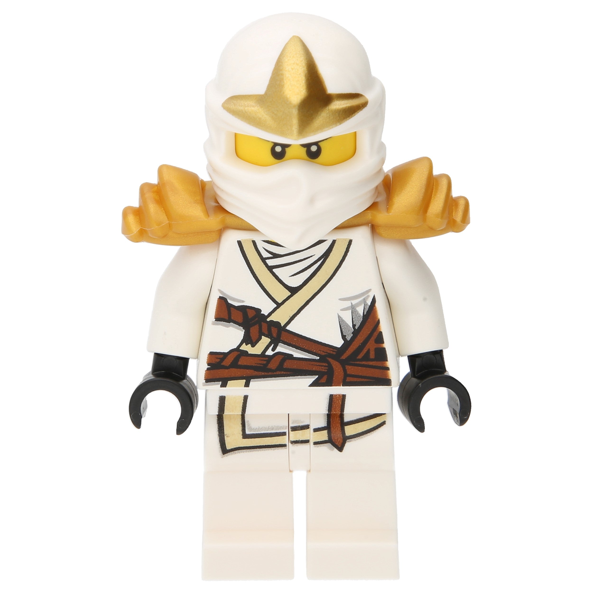 Lego Ninjago Minifigures - Zane ZX with shoulder plates
