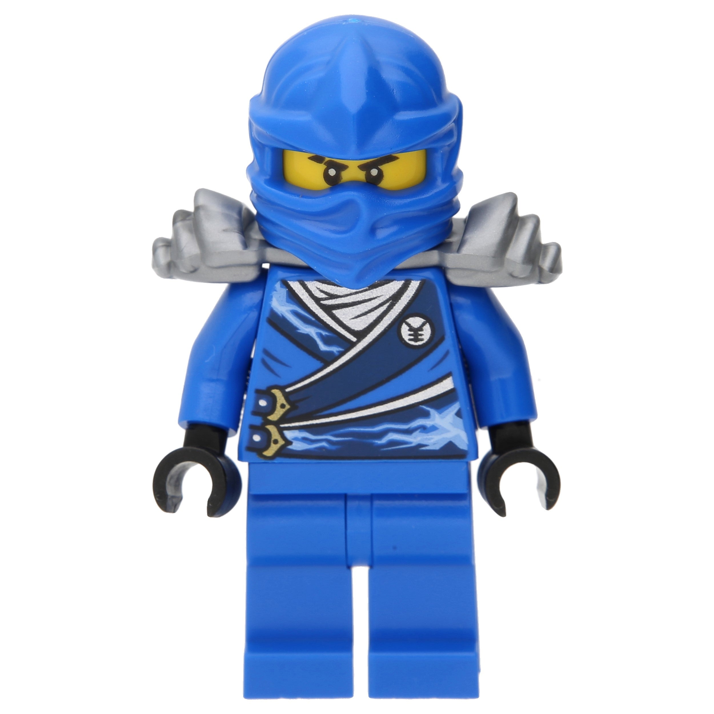 LEGO Ninjago Minifigur – Jay Walker mit silberner Rüstung (Rebooted)