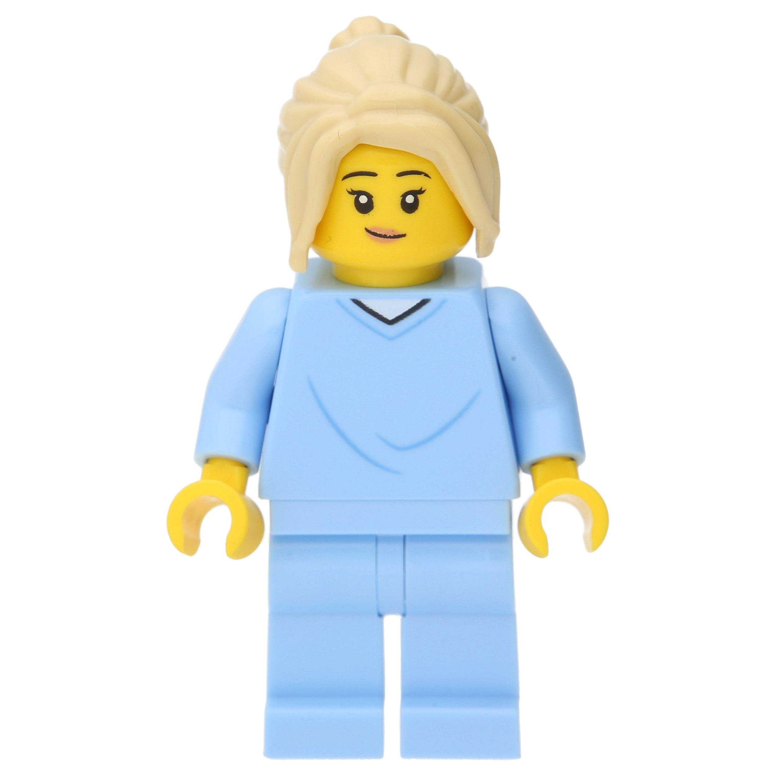 LEGO City Minifigur - Mutter in Krankenhausbekleidung (beige Haare)