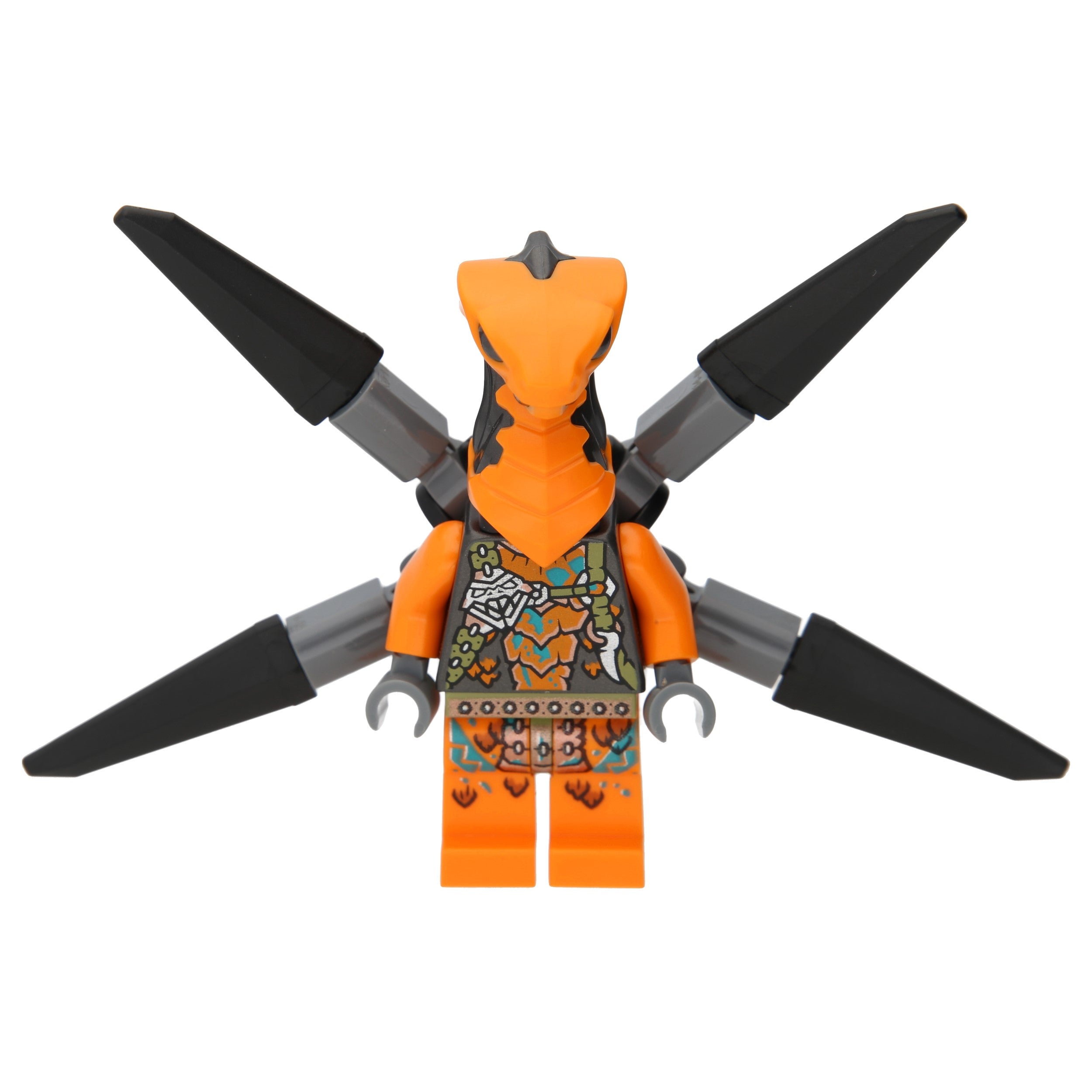 LEGO Minifigur Ninjago Viper Flyer in orange mit Jetpack (njo723) – neu