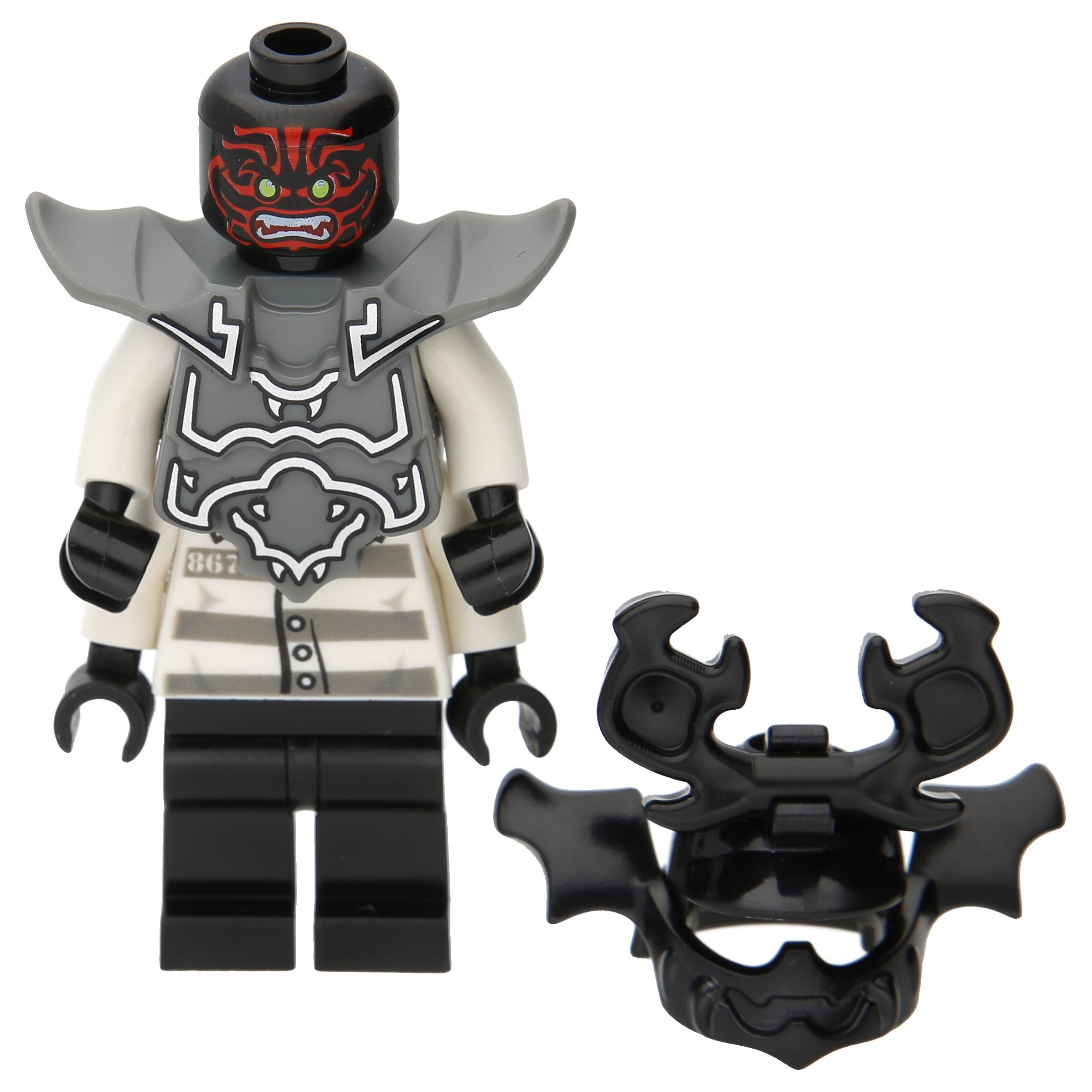 LEGO Ninjago Minifigures - Giant stone warrior with 4 arms and prisoner clothing