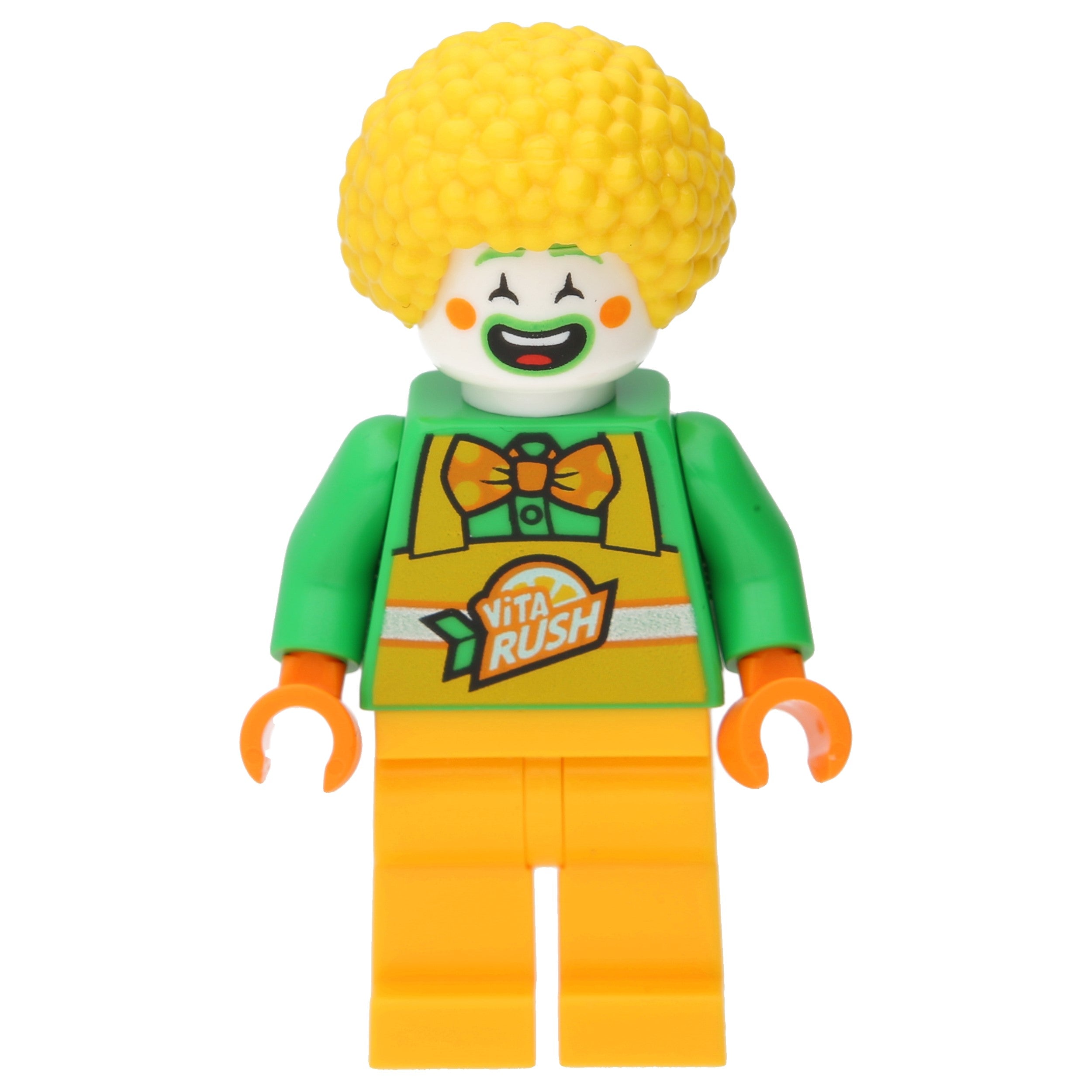 LEGO City Minifigure - Citrus the Clown (yellow hair)