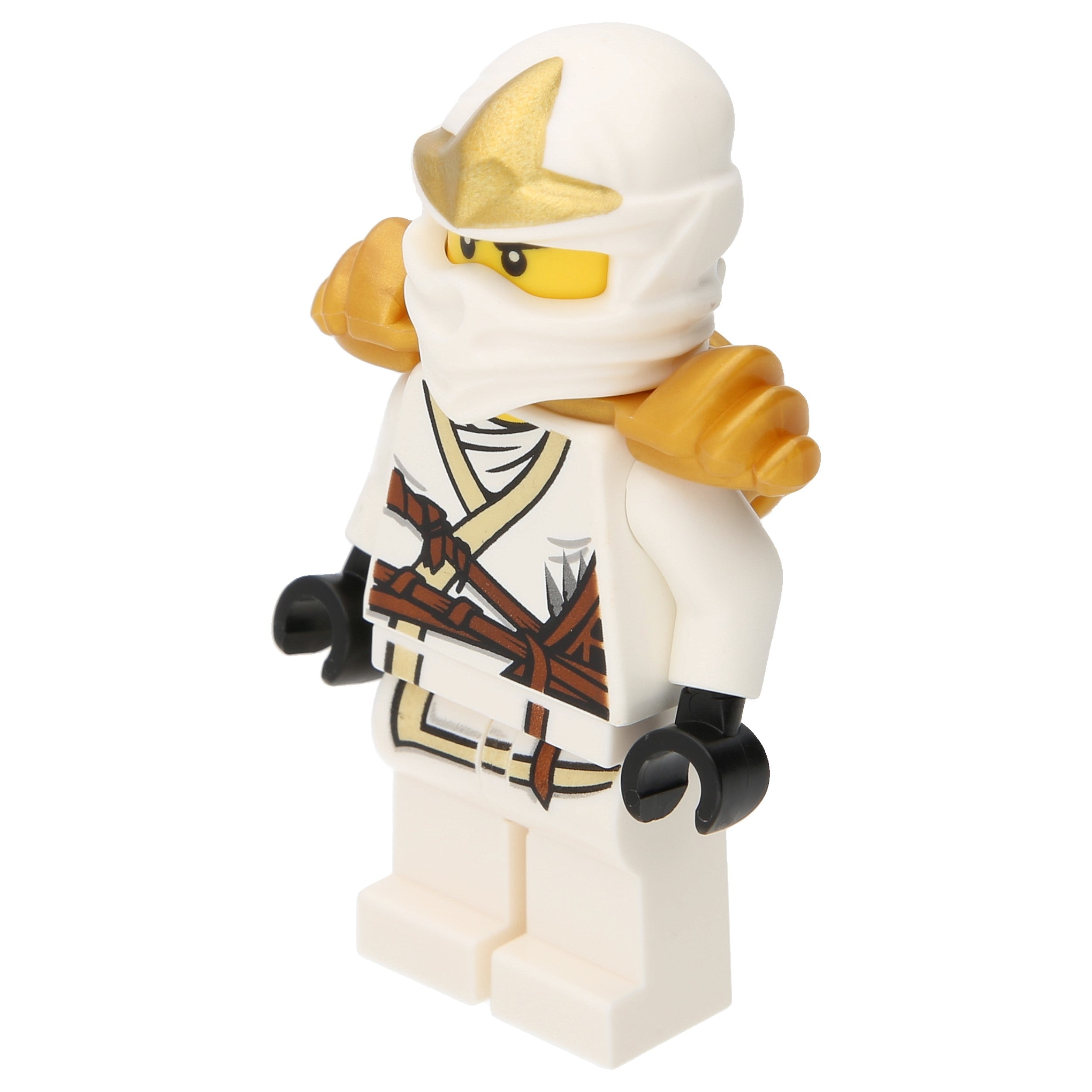 Lego Ninjago Minifigures - Zane ZX with shoulder plates
