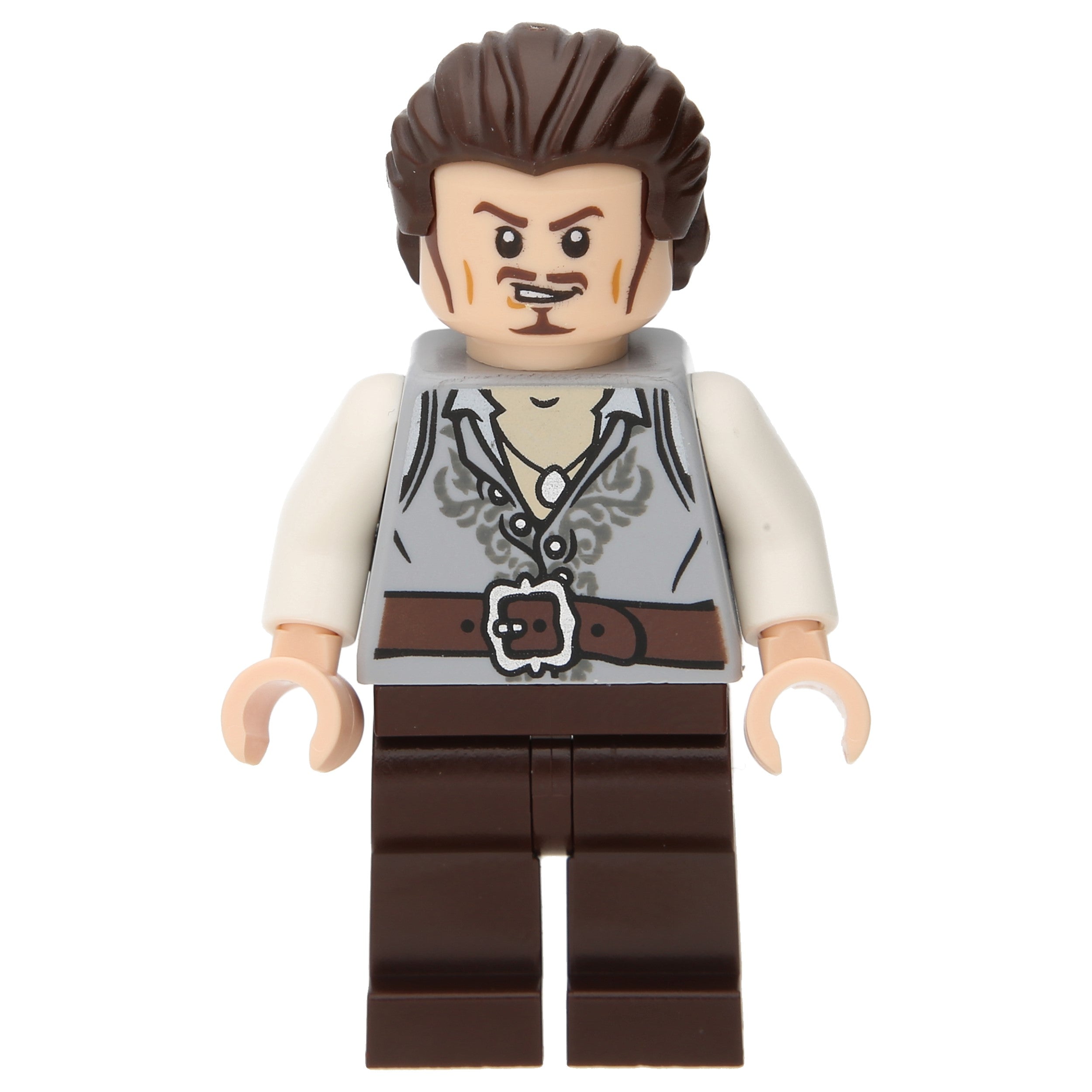 LEGO Minifigur Will Turner mit doppelseitigem Kopf (poc026) – neu