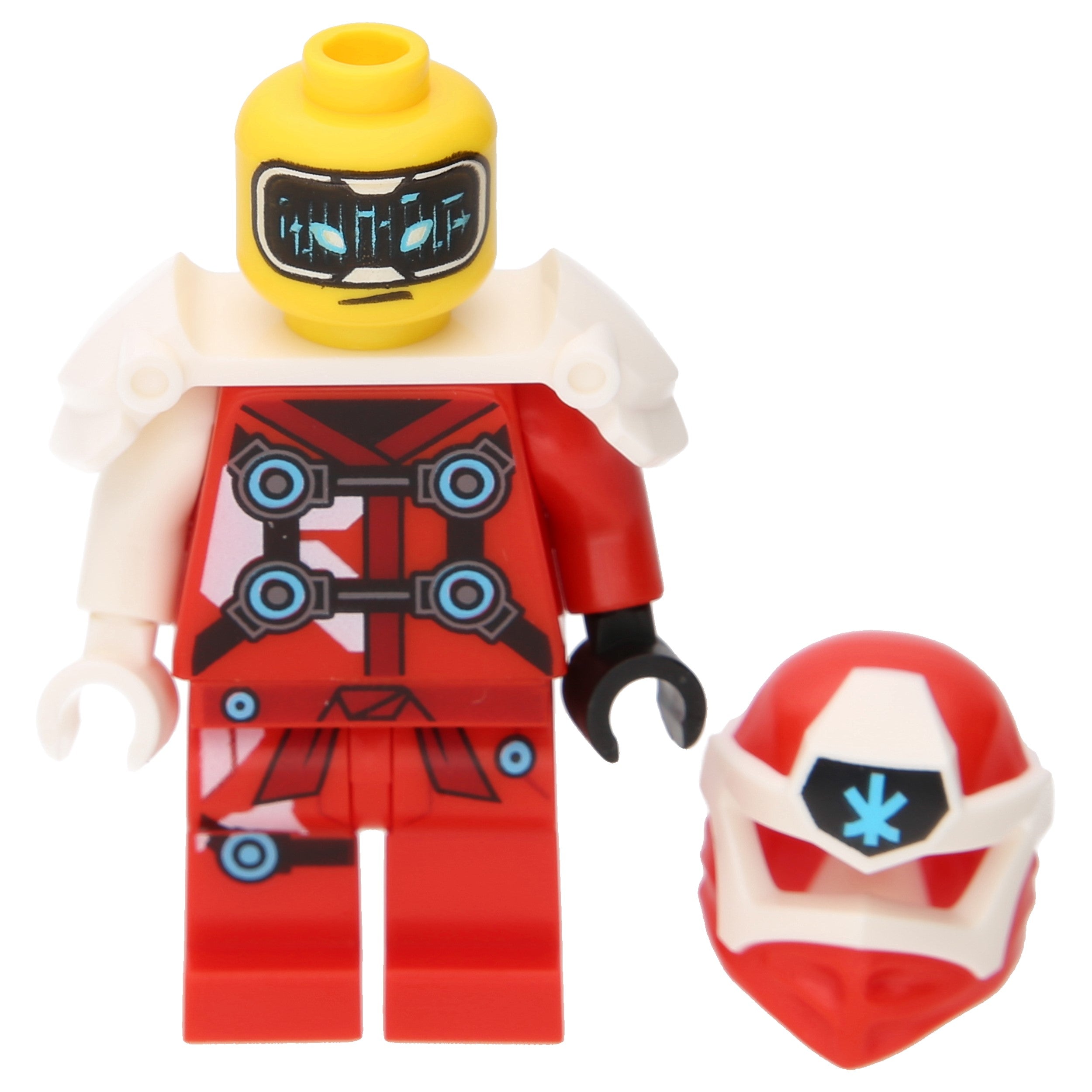 LEGO Ninjago Minifigure – Kai with Shoulder Plates (Digiverse)