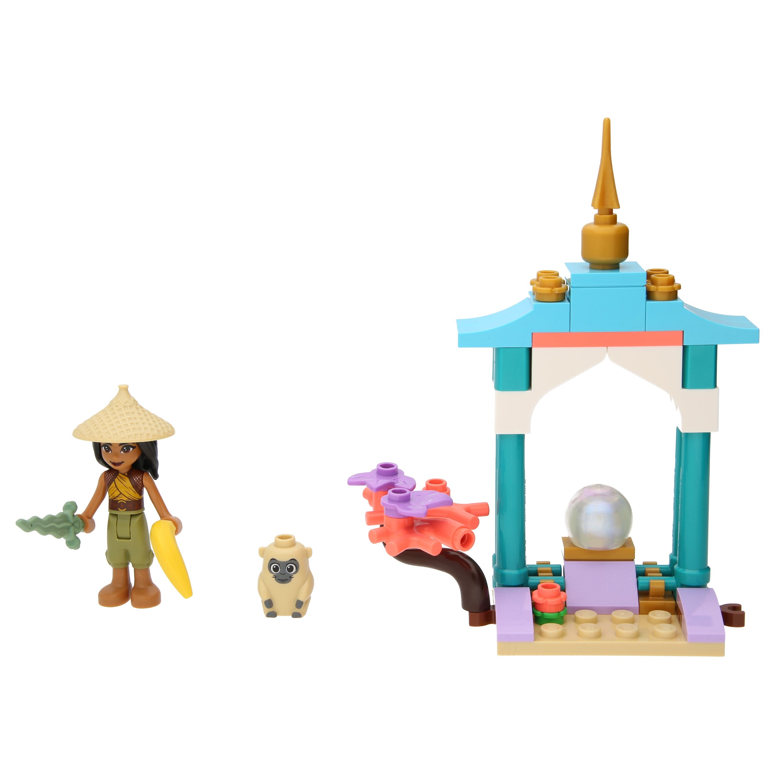 LEGO Disney Sets - Raya and Ongi (Raya and the Last Dragon)