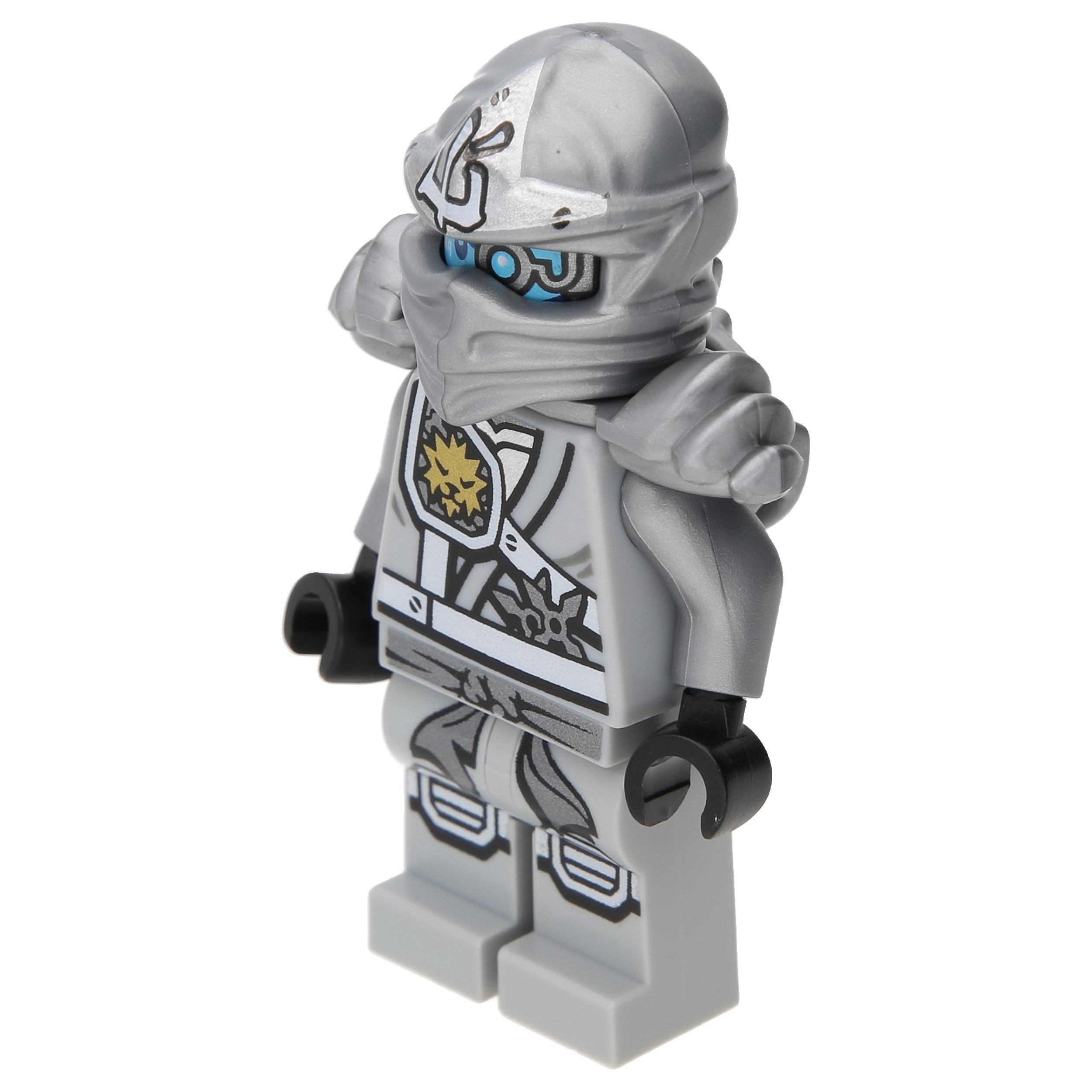 LEGO Ninjago Minifiguren - Titan Ninja Zane mit Schwertscheide