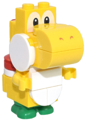 LEGO Minifigur Yellow Yoshi – Super Mario (mar0100) – neu