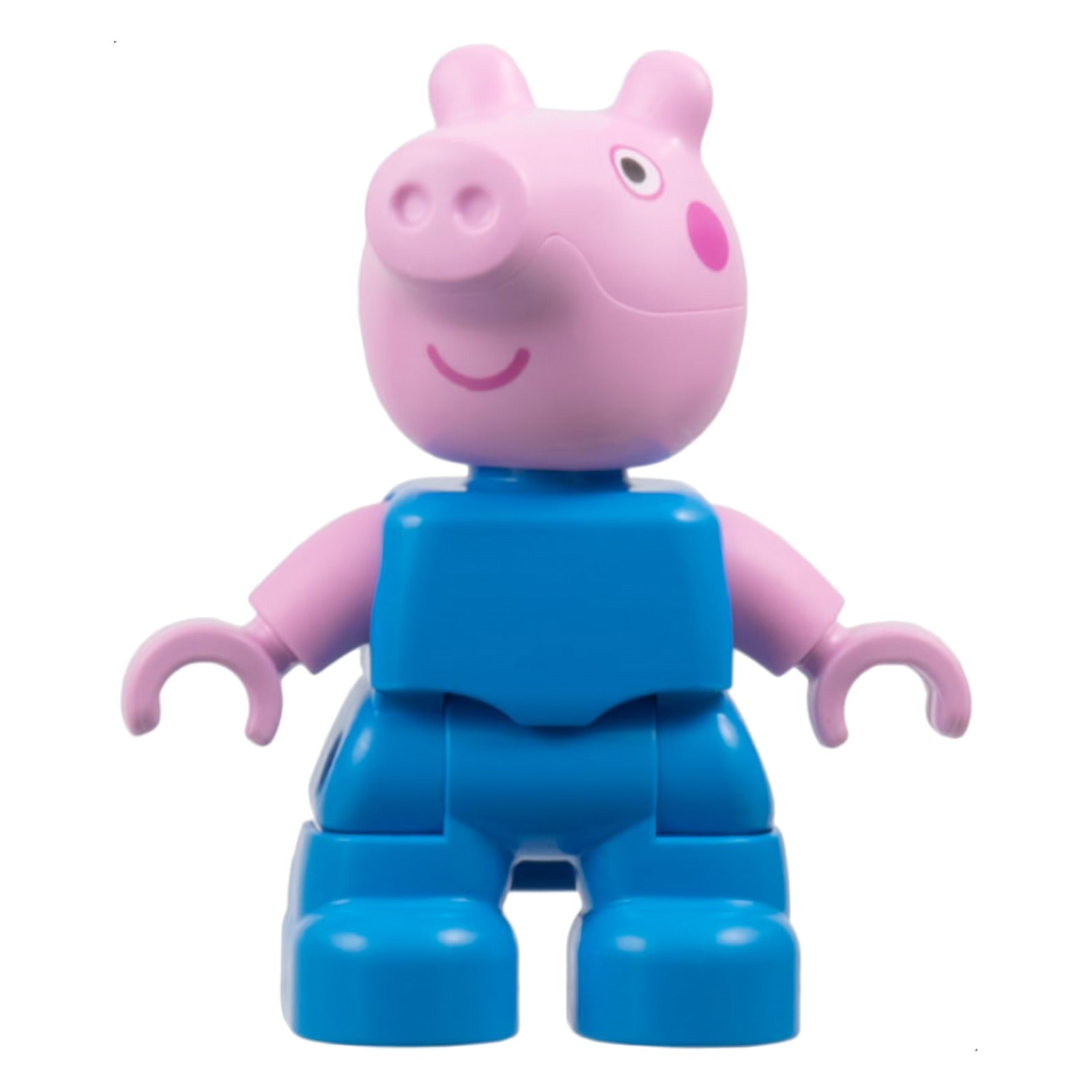 LEGO Minifigur Duplo Figure Lego Ville, George Pig - Dark Azure (47205pb115)