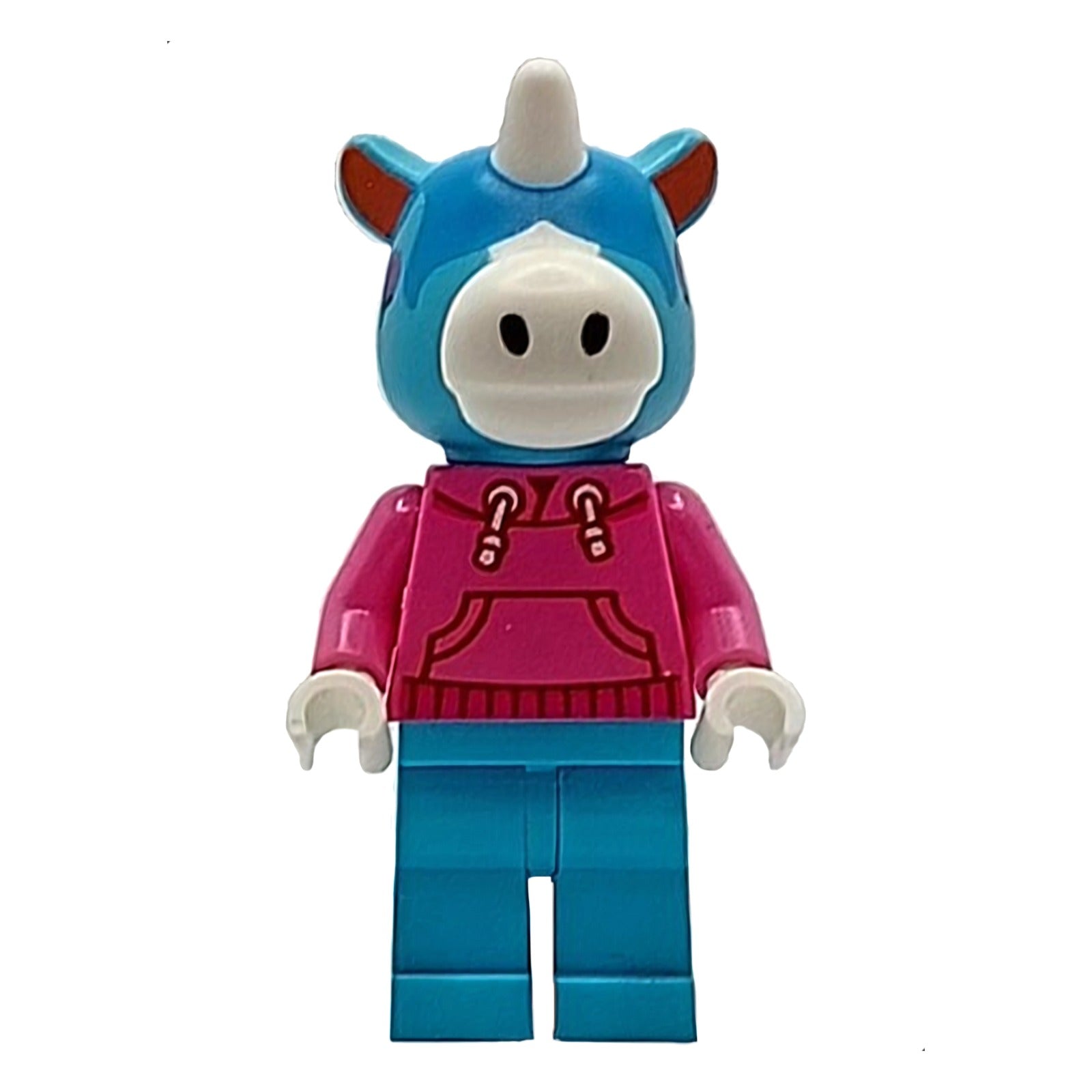 LEGO Minifigur Julian - Dark Pink Hoodie (ani019) – neu