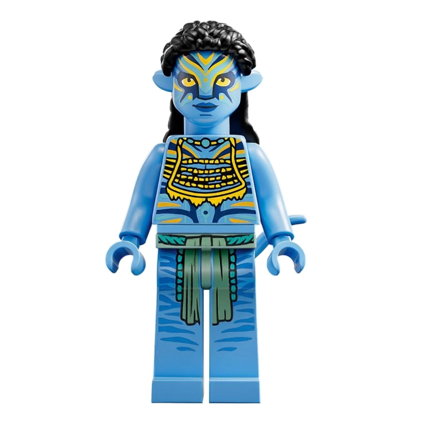 LEGO Minifigur Neytiri - Yellow Armor and War Paint – Avatar (avt001) – neu