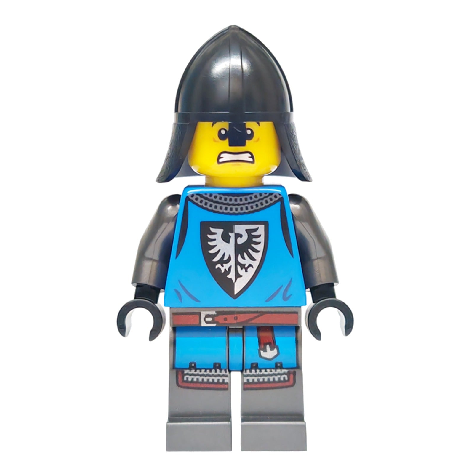 LEGO Minifigur Forest Stronghold Black Falcon Soldier - Male, Pearl (bdp171)