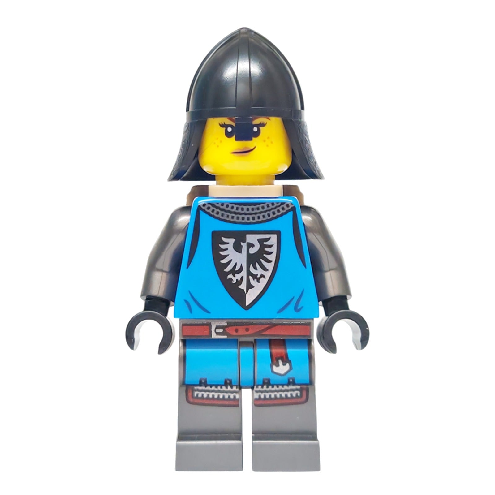 LEGO Minifigur Forest Stronghold Black Falcon Soldier - Female, Pearl (bdp172)