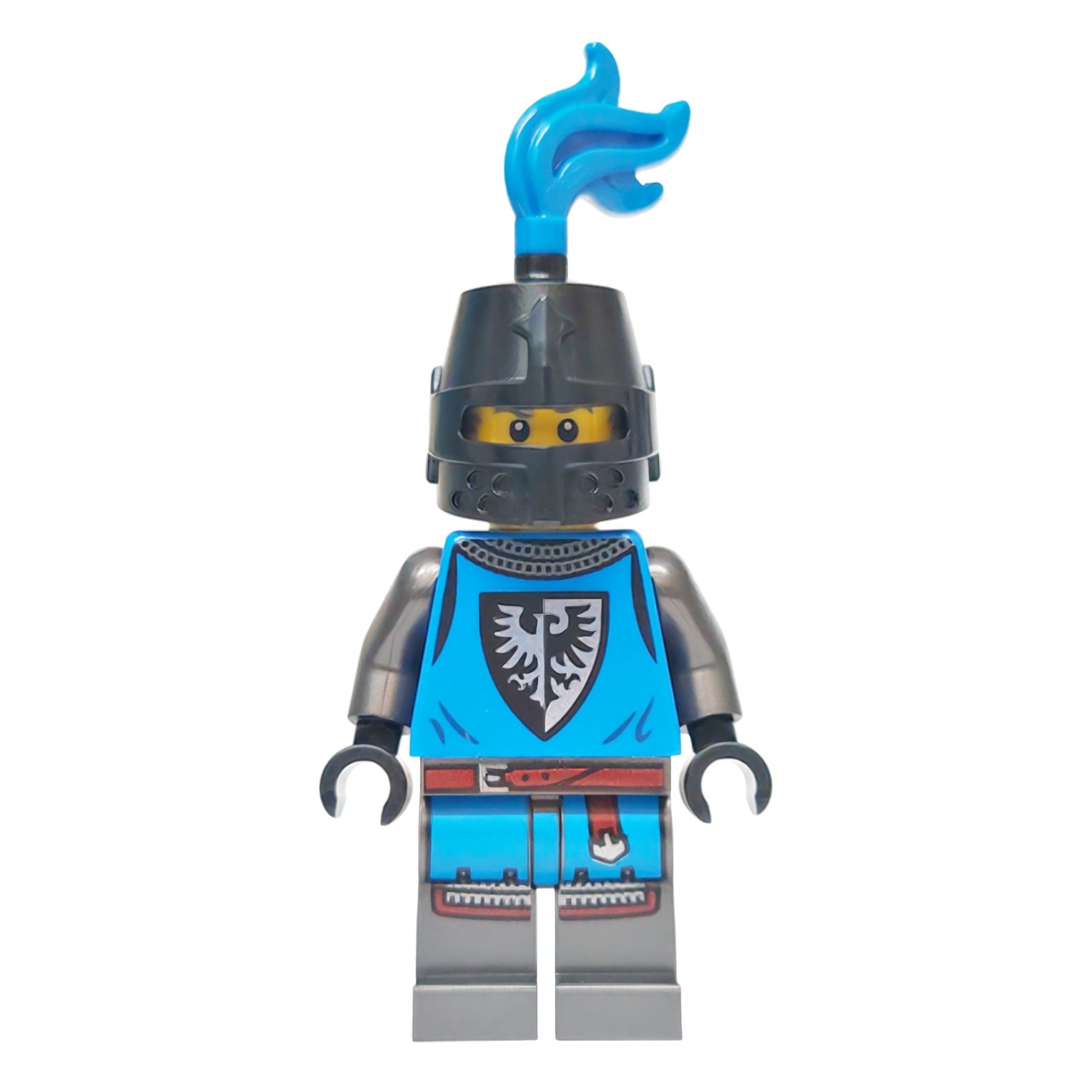 LEGO Minifigur Forest Stronghold Black Falcon Soldier - Male, Pearl (bdp176)