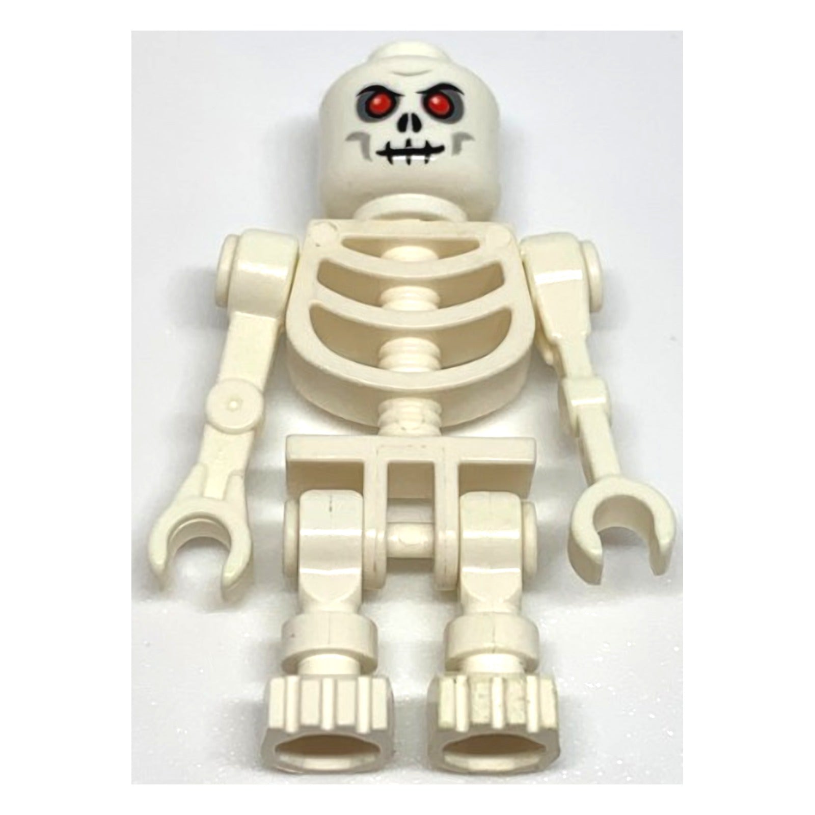 LEGO Minifigur Fantasy Era - Skeleton Warrior 2, White – Castle (cas328) – neu