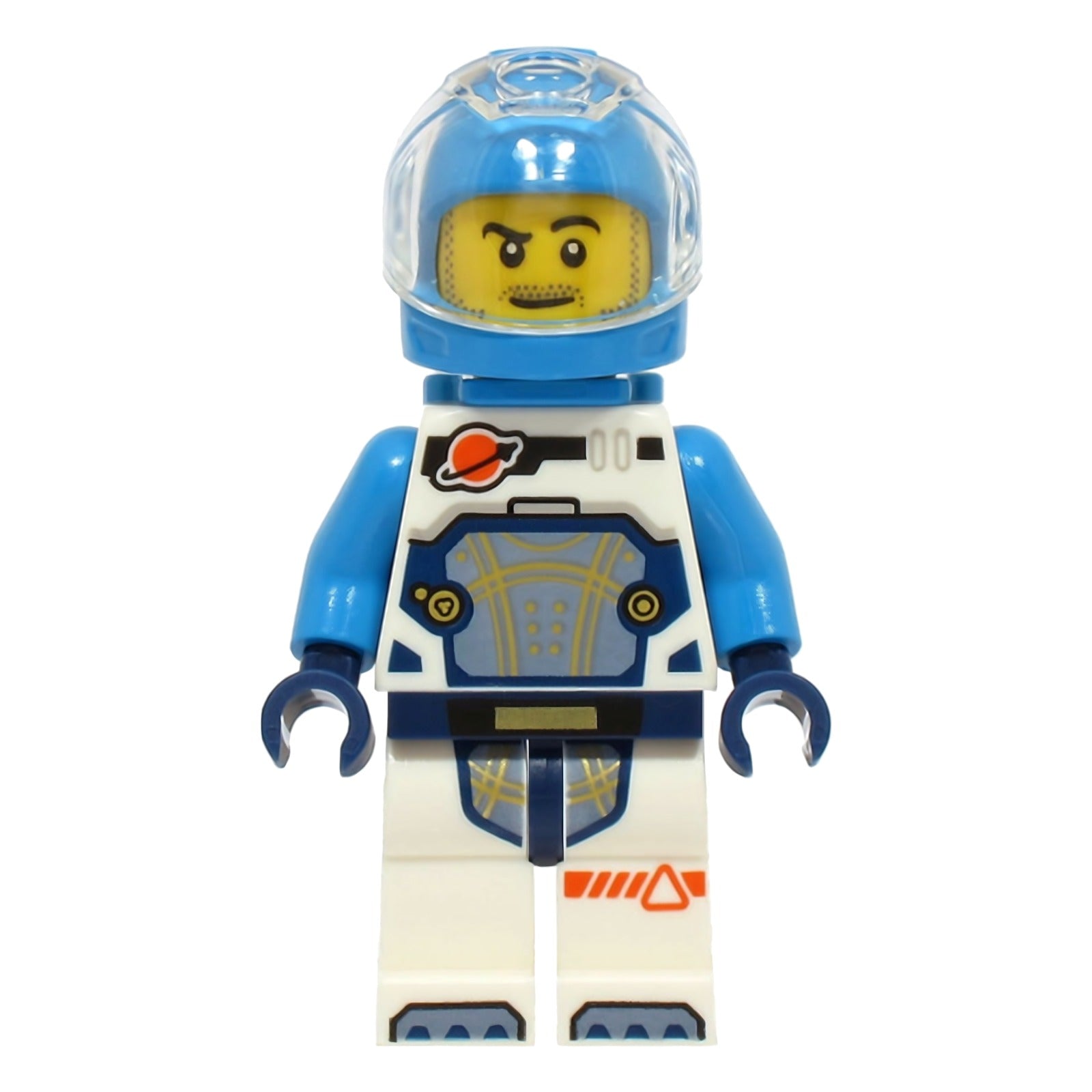 LEGO Minifigur Astronaut - Male, White Spacesuit with Dark Azure (cty1729)