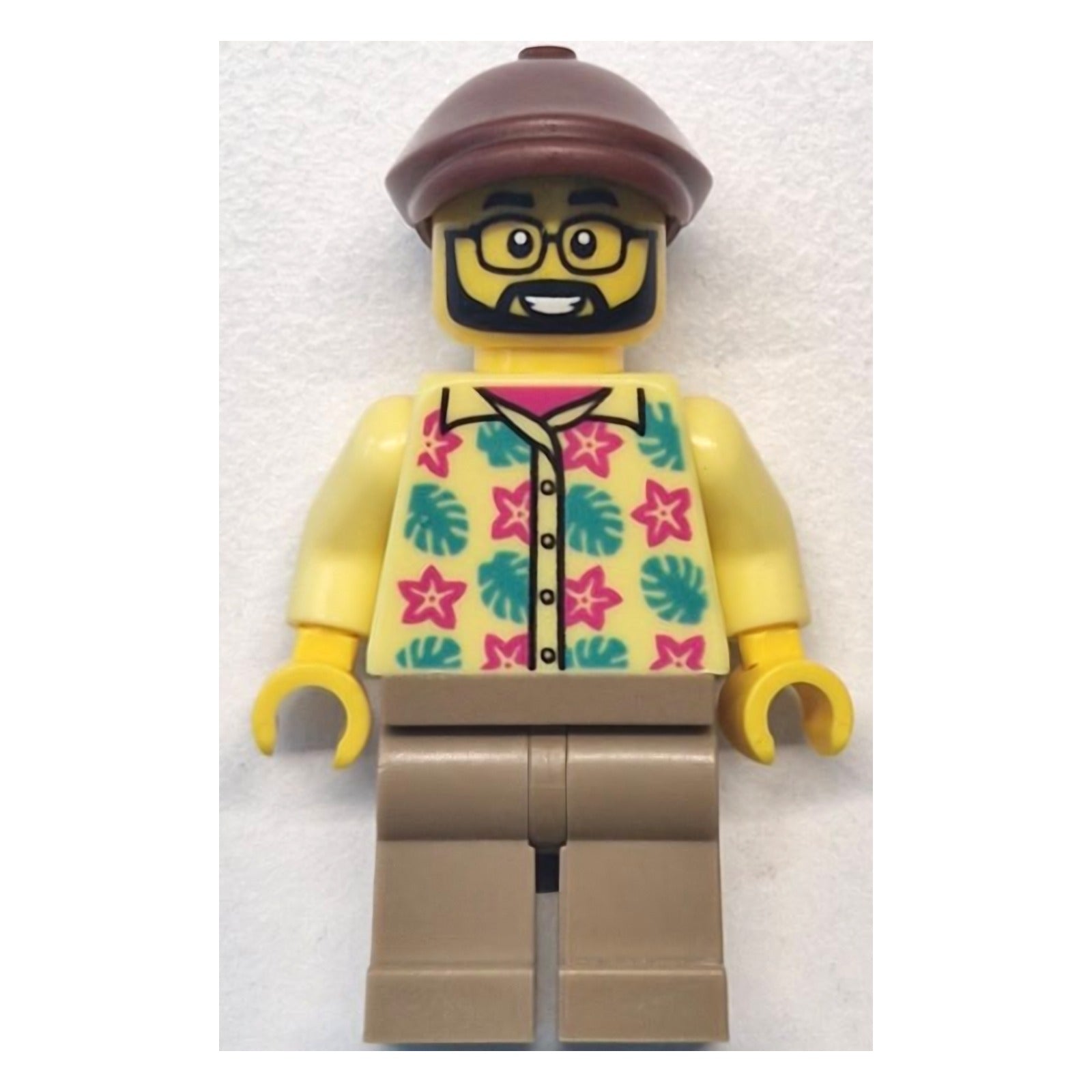 LEGO Minifigur Bus Passenger - Male, Bright Light Yellow Shirt with (cty1772)