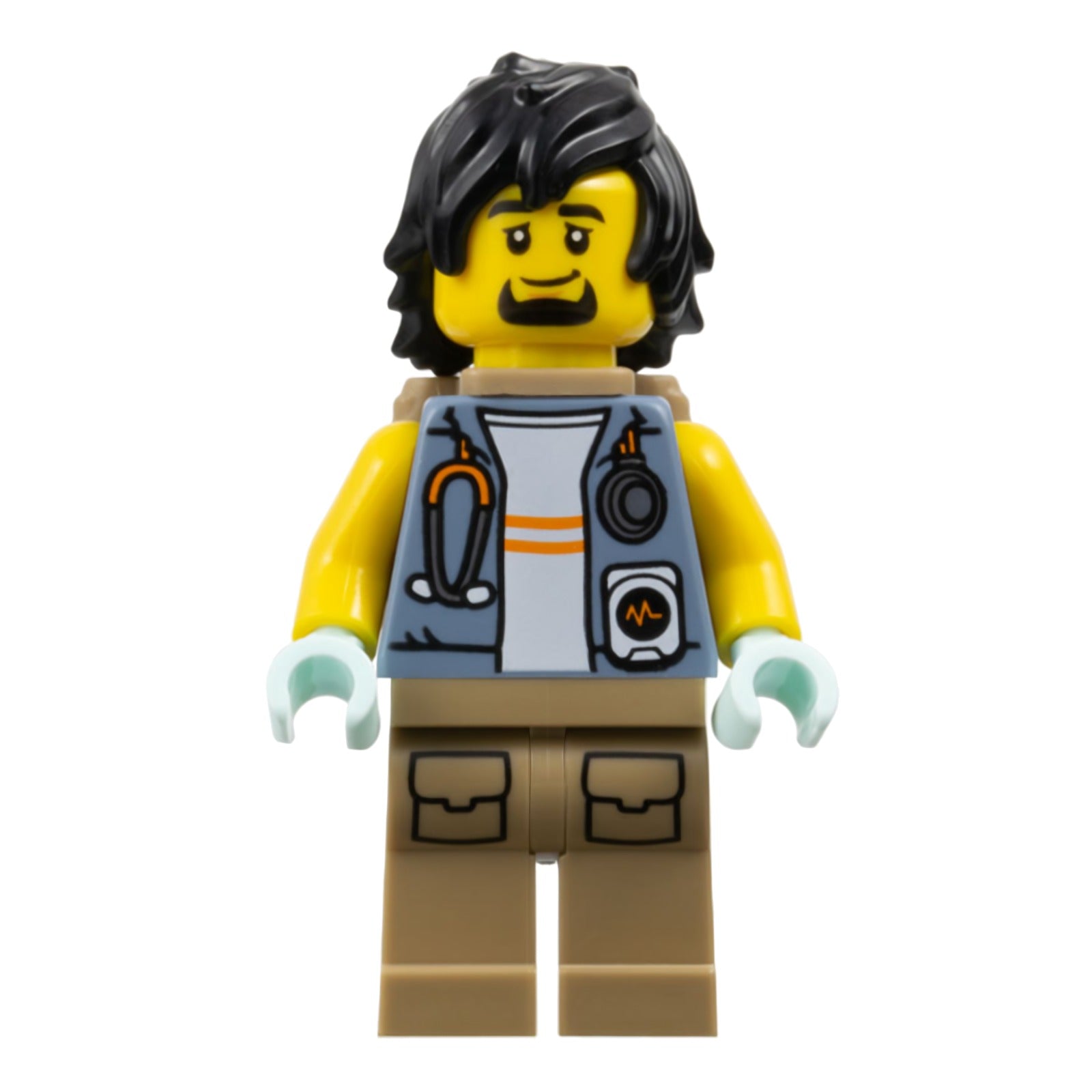 LEGO Minifigur City Jungle Explorer - Sand Blue Jacket, Stethoscope (cty1780)